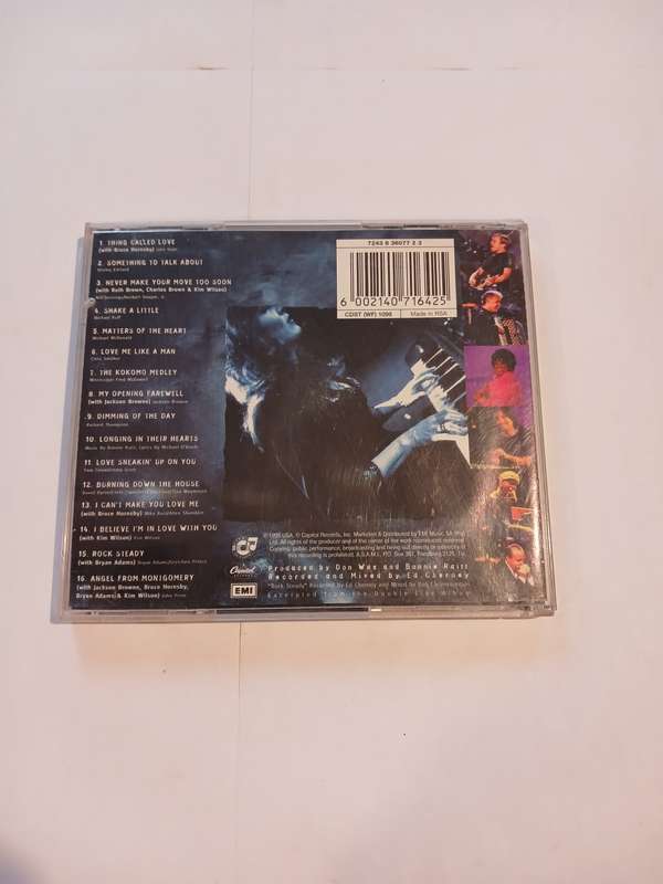 Bonnie Raitt, Road Tested CD