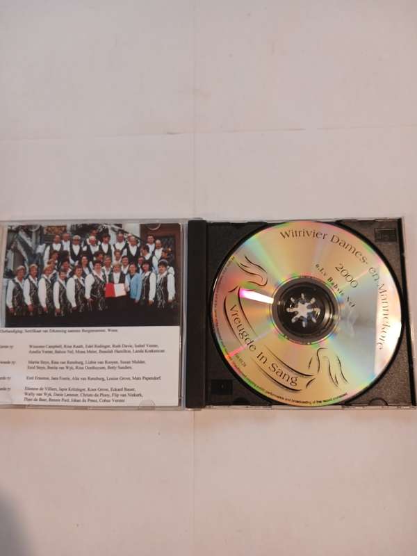 Witrivier Dames en Mannekore 2000, Vreugde in Sang CD