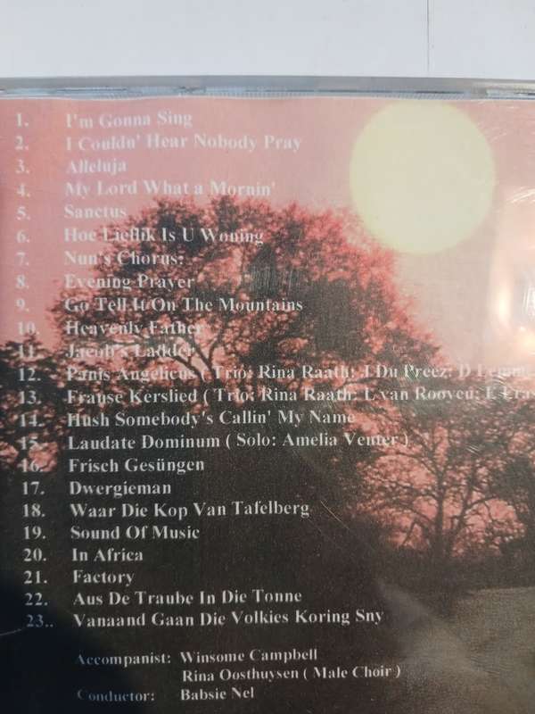 Witrivier Dames en Mannekore 2000, Vreugde in Sang CD