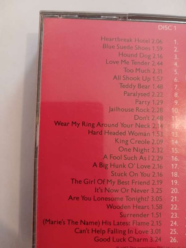 Elvis Presley, The All Time Greatest Hits, 2 x CD