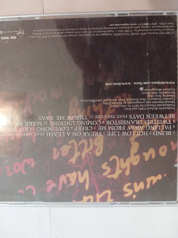 Korn, Unplugged CD