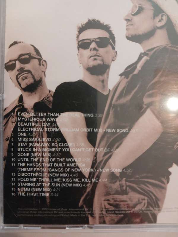 U2, The Best of 1990-2000 CD