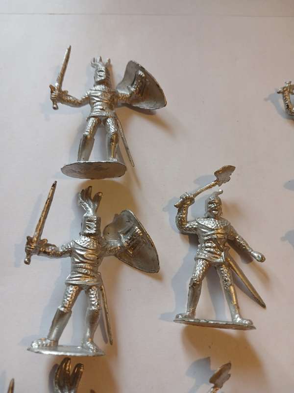 Miniature Roman Military Figurines x 10