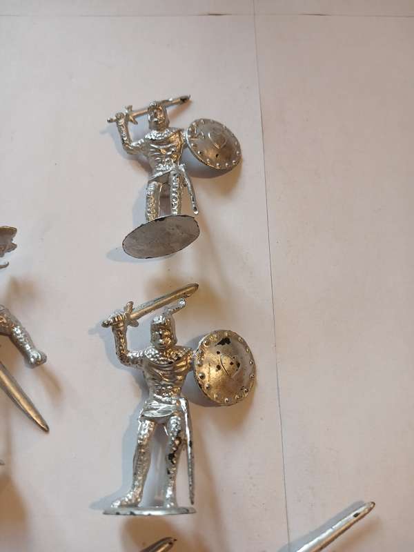Miniature Roman Military Figurines x 10