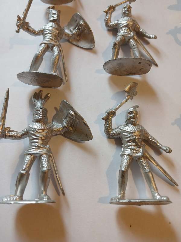 Miniature Roman Military Figurines x 10