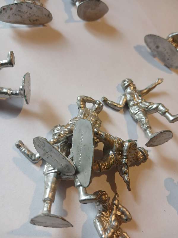Miniature Military Figurines x 13