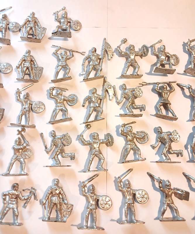 Miniature Roman Military Figurines x 35