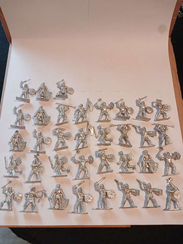 Miniature Roman Military Figurines x 35