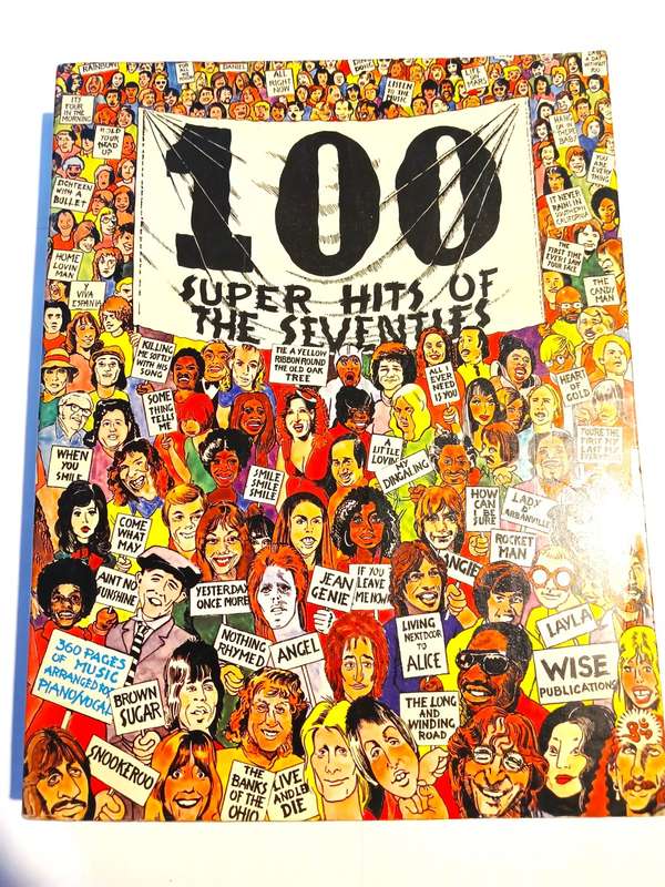 100 Super Hits of the Seventies, Songsheets, Sheet Music