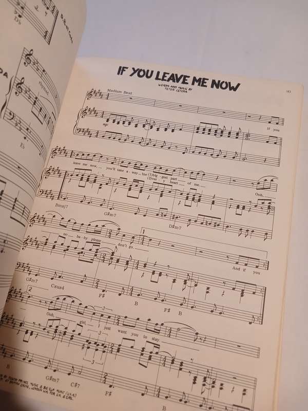 100 Super Hits of the Seventies, Songsheets, Sheet Music