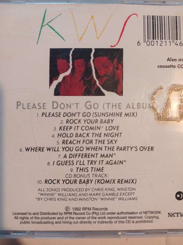 KWS, Please Don`t Go (The Album) CD