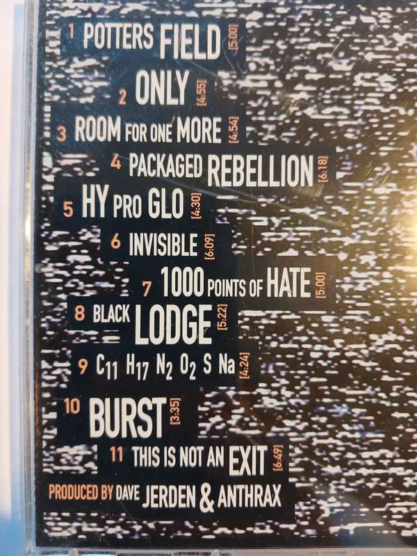 Anthrax, Sound of White Noise CD