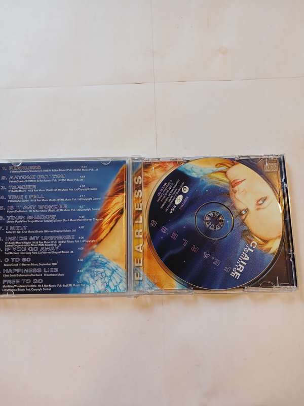 Claire Johnston, Fearless CD