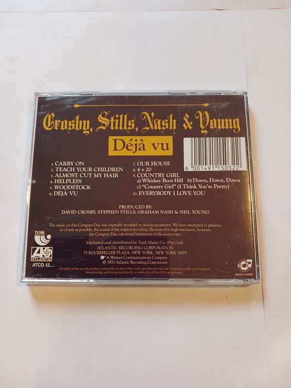 Crosby, Stills, Nash & Young, Deja Vu CD