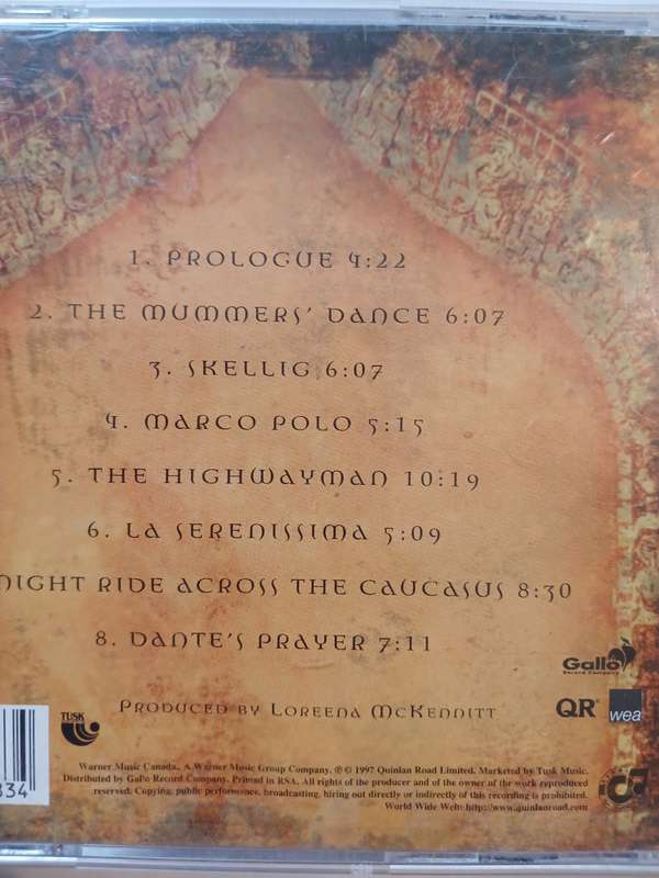 Loreena Mckennitt, The Book of Secrets CD