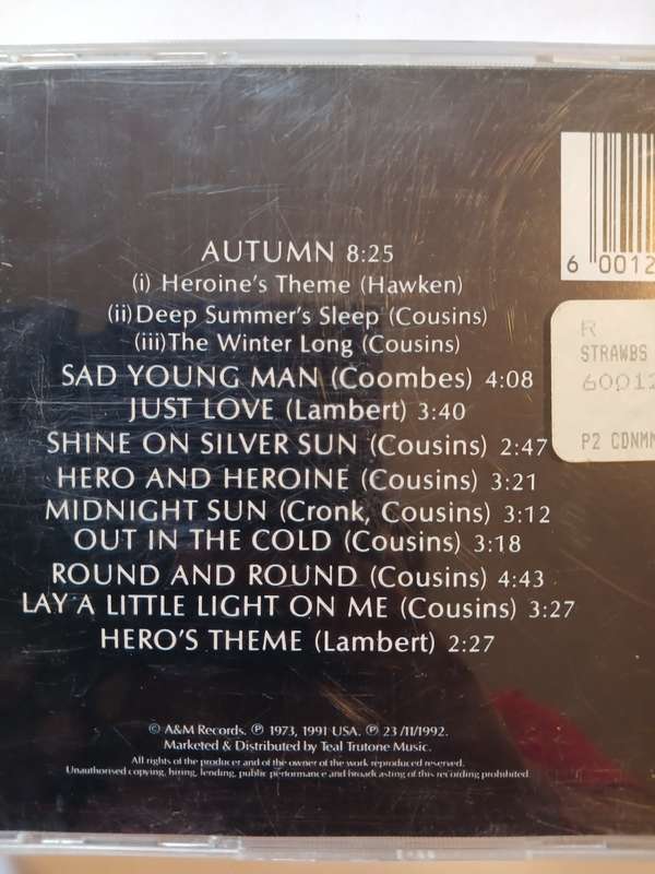 Strawbs, Hero and Heroine CD