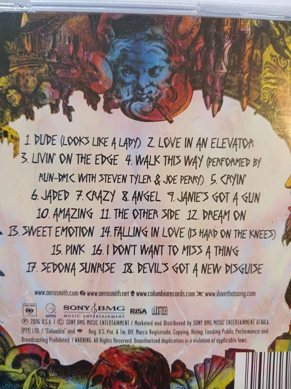 Aerosmith, Devil`s got a new Disguise, The Very Best Of CD