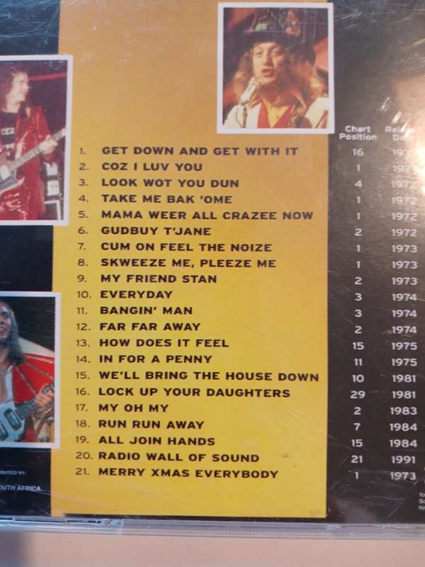 Slade, Feel the Noize, Greatest Hits CD, Remastered