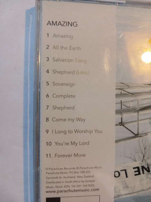 Parachute Band, Amazing CD