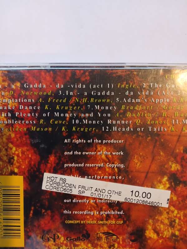 Hot R.S, Forbidden Fruit and other Delights CD
