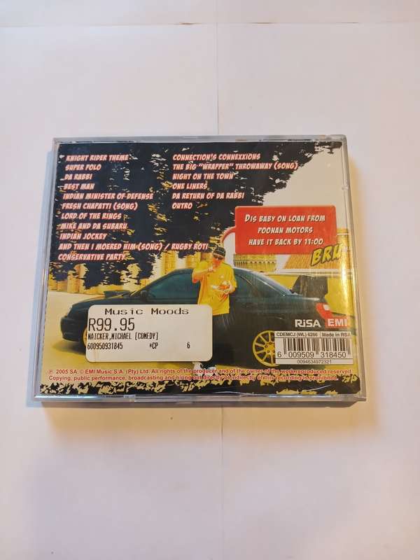Michael Naicker, Skidmarks CD
