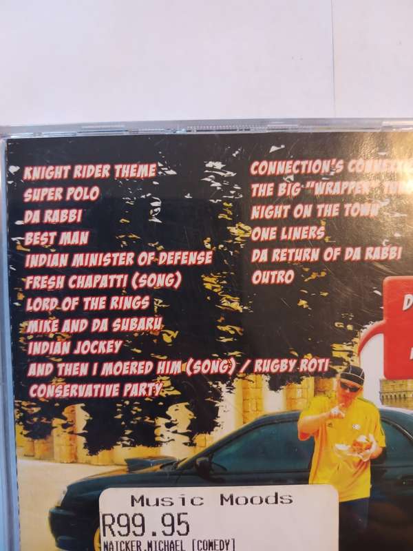 Michael Naicker, Skidmarks CD