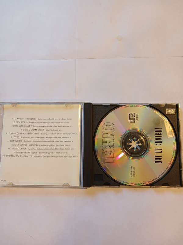 Techno, Out of Control CD