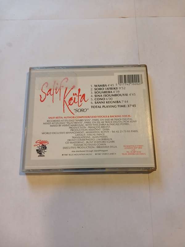 Salif Keita, Soro CD