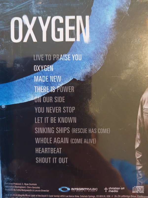 Lincoln Brewster, Oxygen CD