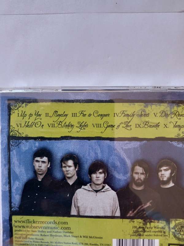 Subseven, Free to Conquer CD, US