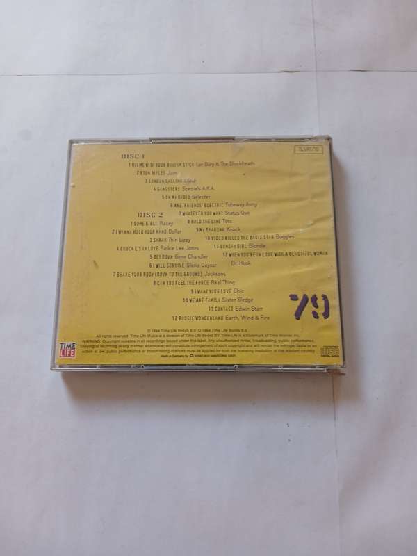 The 70`s, 1978, Back in the Groove, 2 x CD, Europe