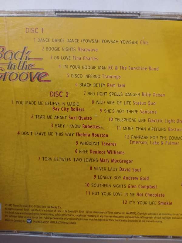 The 70`s, 1977, Back in the Groove, 2 x CD, Europe
