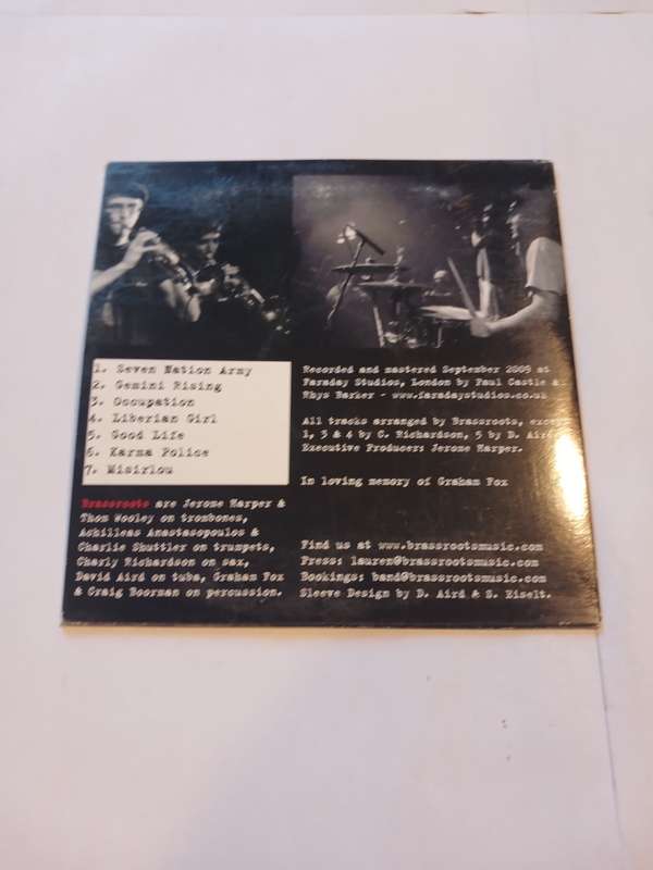 Brassroots, Brassroots EP CD
