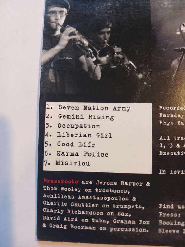 Brassroots, Brassroots EP CD