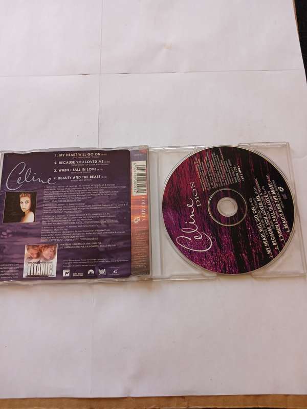 Celine Dion, My Heart Will go On CD single