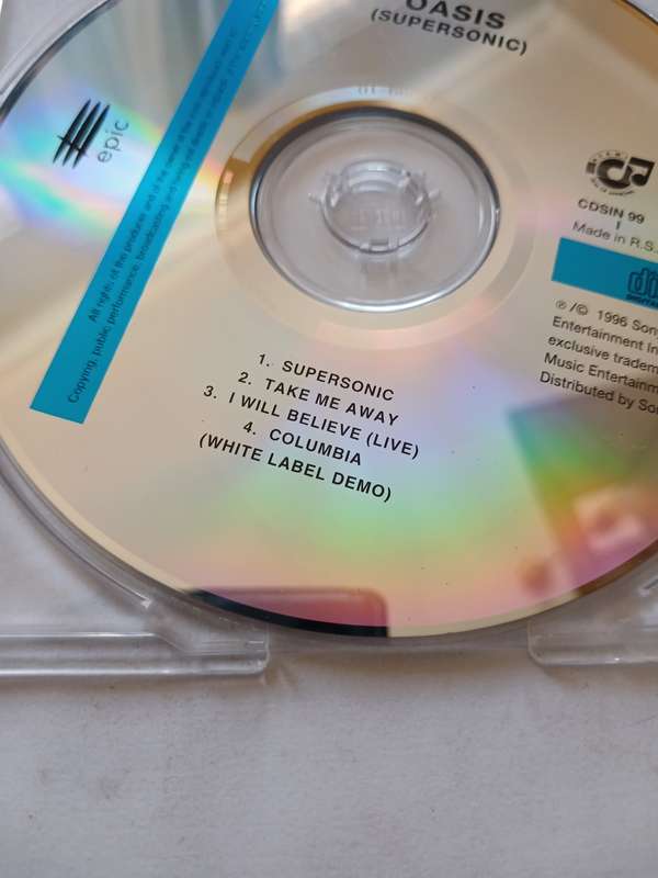 Oasis, Supersonic CD single