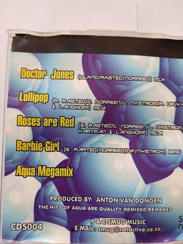 Aqua, The Hits of Aqua CD single