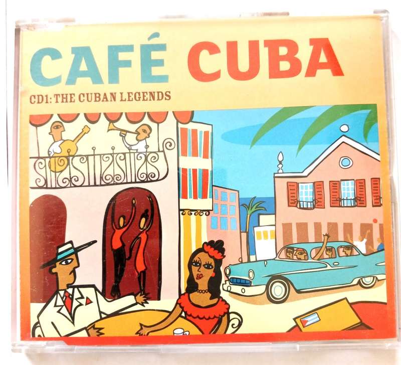 Cafe Cuba, CD1 The Cuban Legends CD, UK
