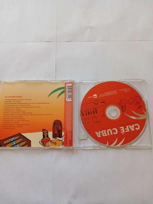 Cafe Cuba, CD1 The Cuban Legends CD, UK