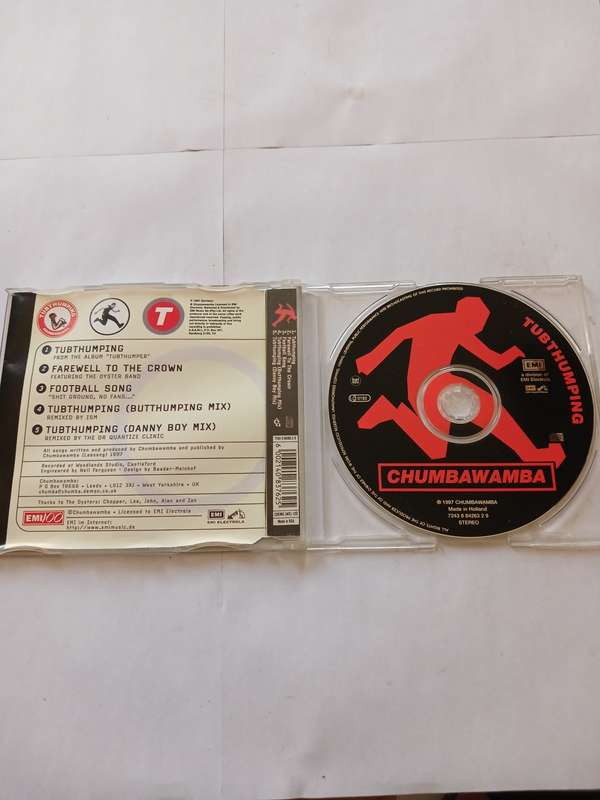 Chumbawamba, Tubthumping CD single