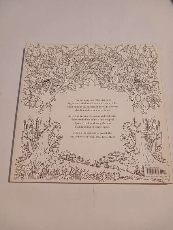 Enchanted Forest by Johanna Basford, An Inky Quest & Colouring Book