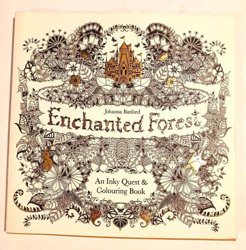 Enchanted Forest by Johanna Basford, An Inky Quest & Colouring Book