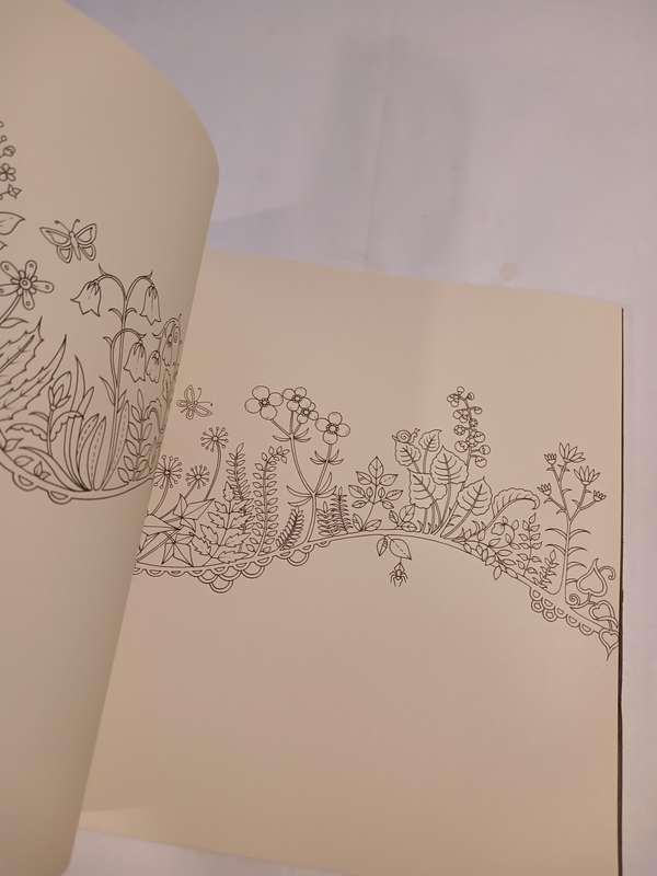 Enchanted Forest by Johanna Basford, An Inky Quest & Colouring Book