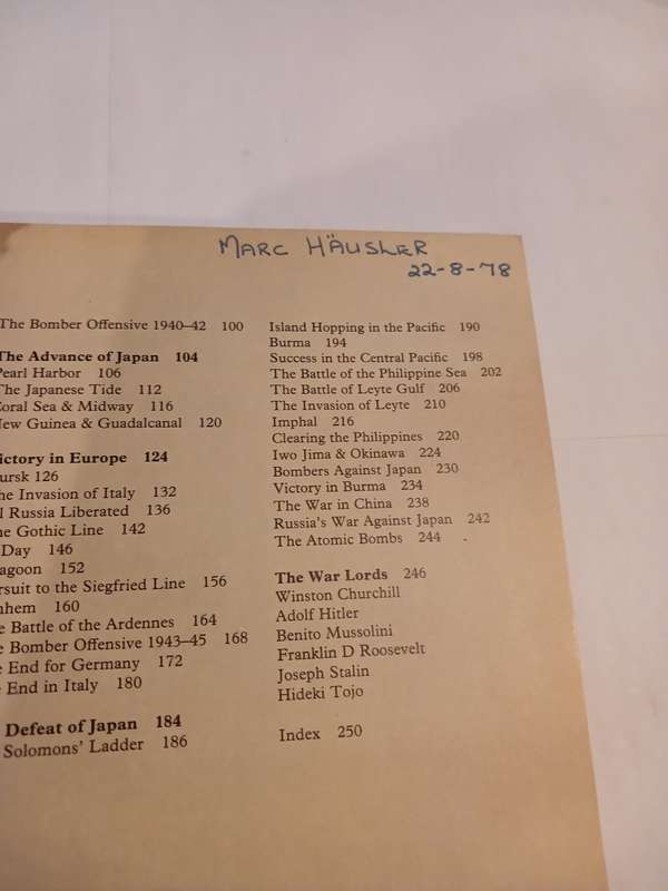 World War II, Land, Sea & Air Battles 1939-1945