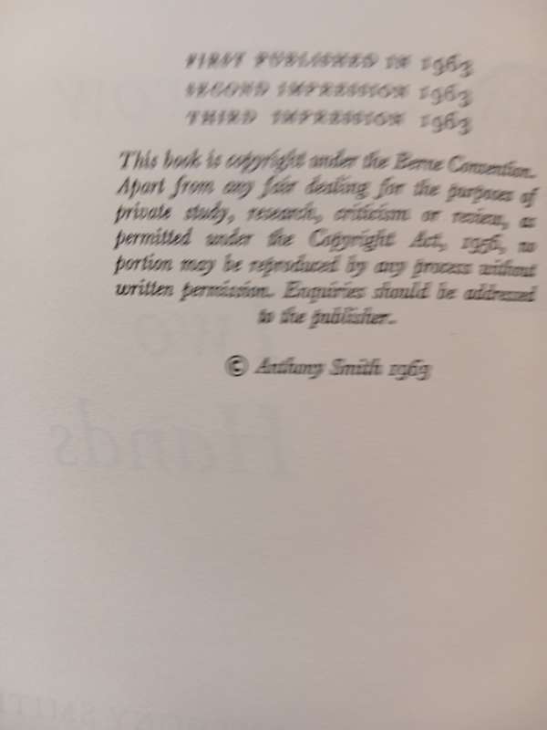 Throw Out Two Hands by Anthony Smith