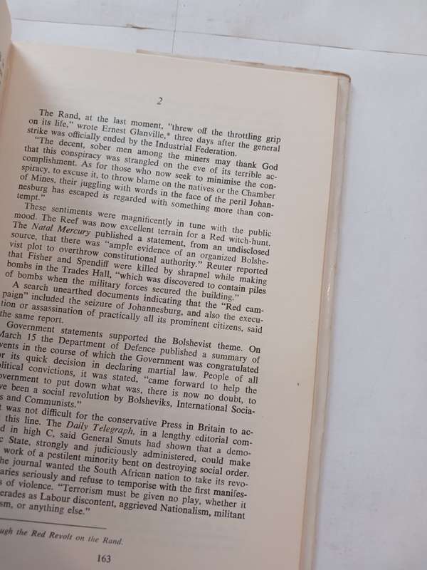 1922 The revolt on the Rand by Norman Herd