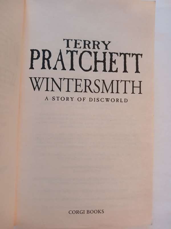 Wintersmith, A Story of Discworld Terry Pratchett