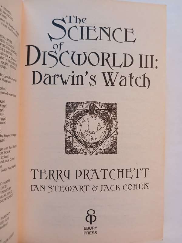 Darwin`s Watch, The Science of Discworld III by Terry Pratchett, Ian Stewart, Jack Cohen