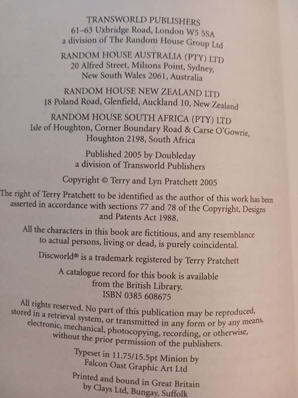 Thud! by Terry Pratchett