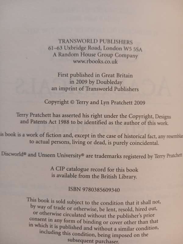 Unseen Academicals by Terry Pratchett